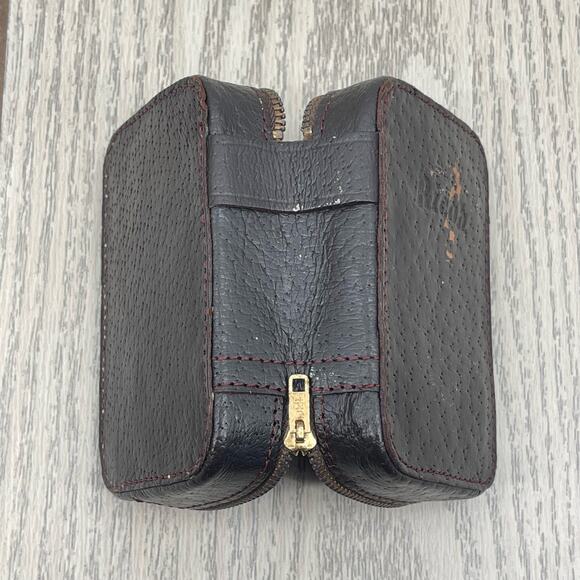 Vintage Ricoh Riken Camera Flash Unit BC-605 Bulb Cord Zippered Storage Case Box - Picture 8 of 16